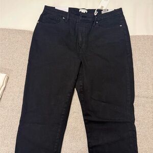 Good American Women's Black Skinny Jeans